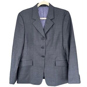 T3 RJ Classics Show‎ Coat Wool Blend Plaid Blazer Equestrian Classic Riding